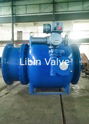 DN800 उच्चतम समायोजन सटीकता PN10 / PN16 / PN25 दबाव के साथ प्लंगर वाल्व