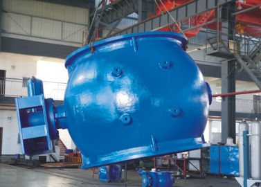 AWWA DN2000 डक्टिल आयरन ब्लू एक्सेन्ट्रिक बॉल वाल्व
